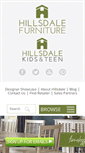 Mobile Screenshot of hillsdalefurniture.com